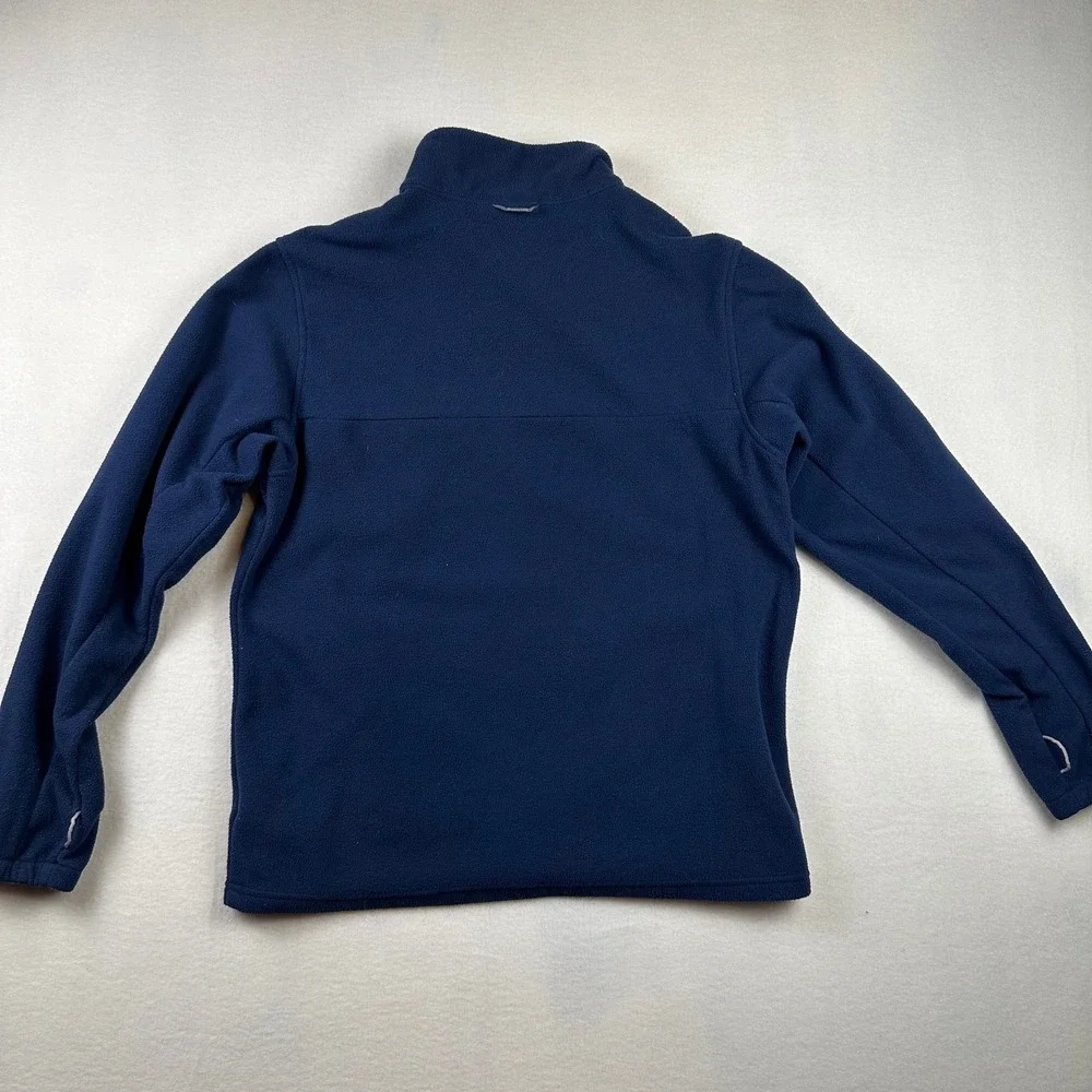 Columbia Fleece Jacket Mens M Navy Blue Interchange Full Zip Outdoor Gorpcore